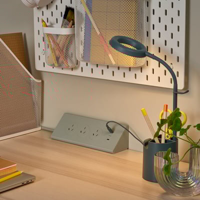 SKOTAT Extension cord, green, 1.8 m