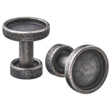 SKRUVSHULT Knob, anthracite, 26 mm