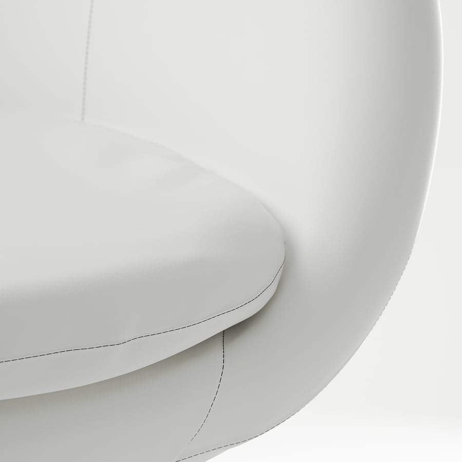 SKRUVSTA Swivel chair, Ysane white IKEA