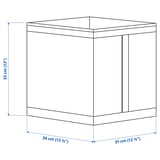 SKUBB Box, white, 31x34x33 cm