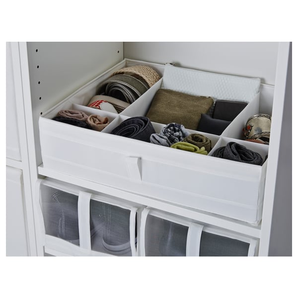 IKEA SKUBB Box with compartments