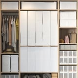 SKUBB Storage case, white, 69x55x19 cm