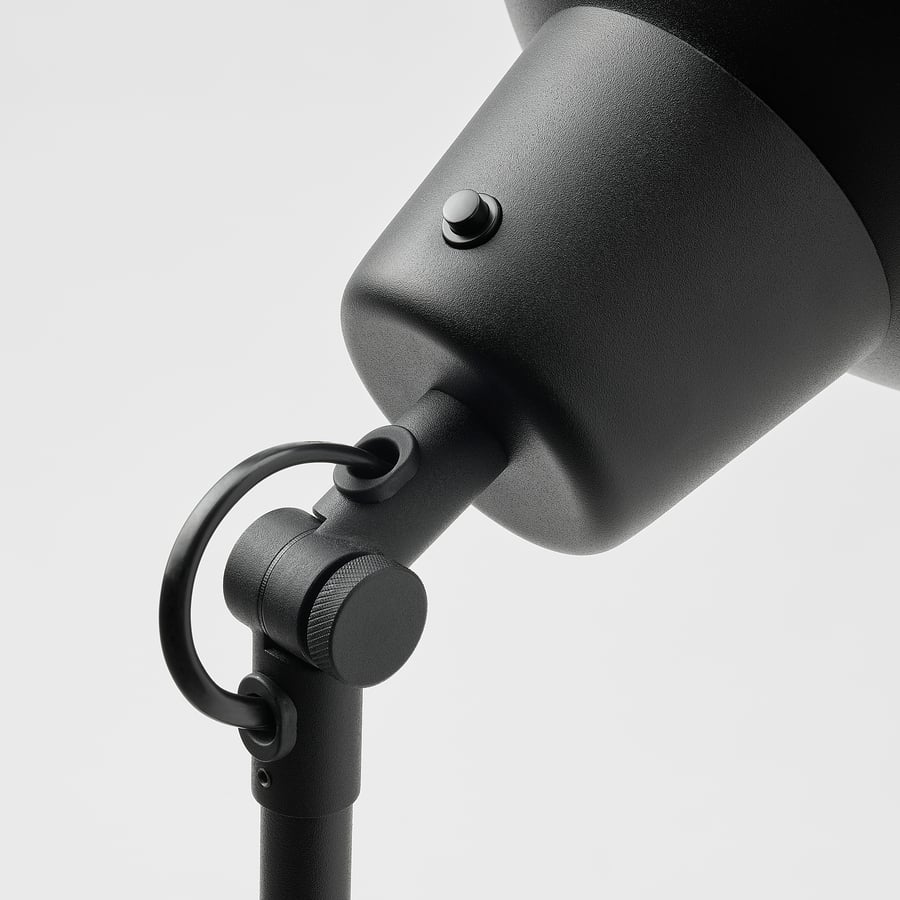 SKURUP Floor uplighter, black IKEA