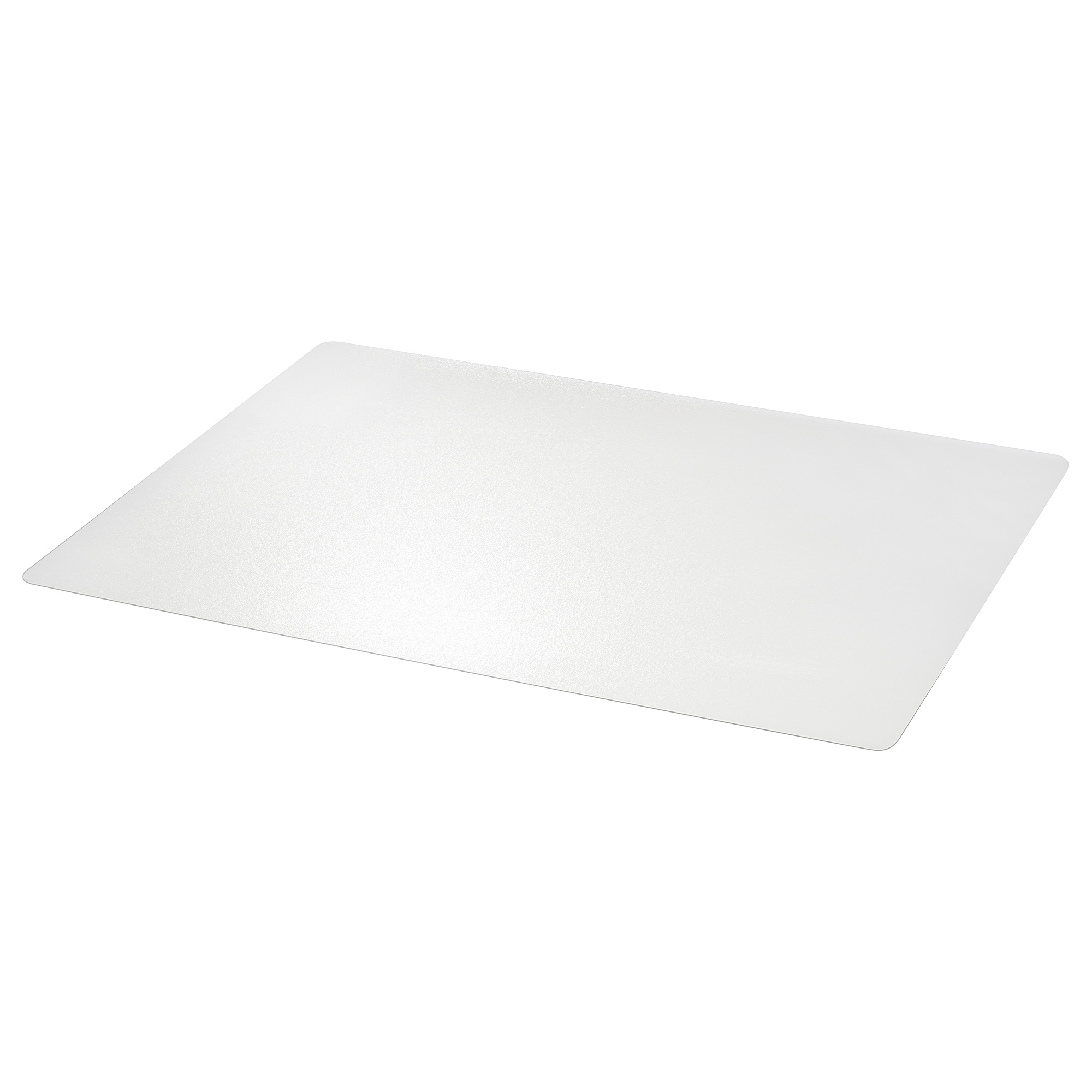 SKVALLRA Desk pad, white/transparent, 60x80 cm IKEA