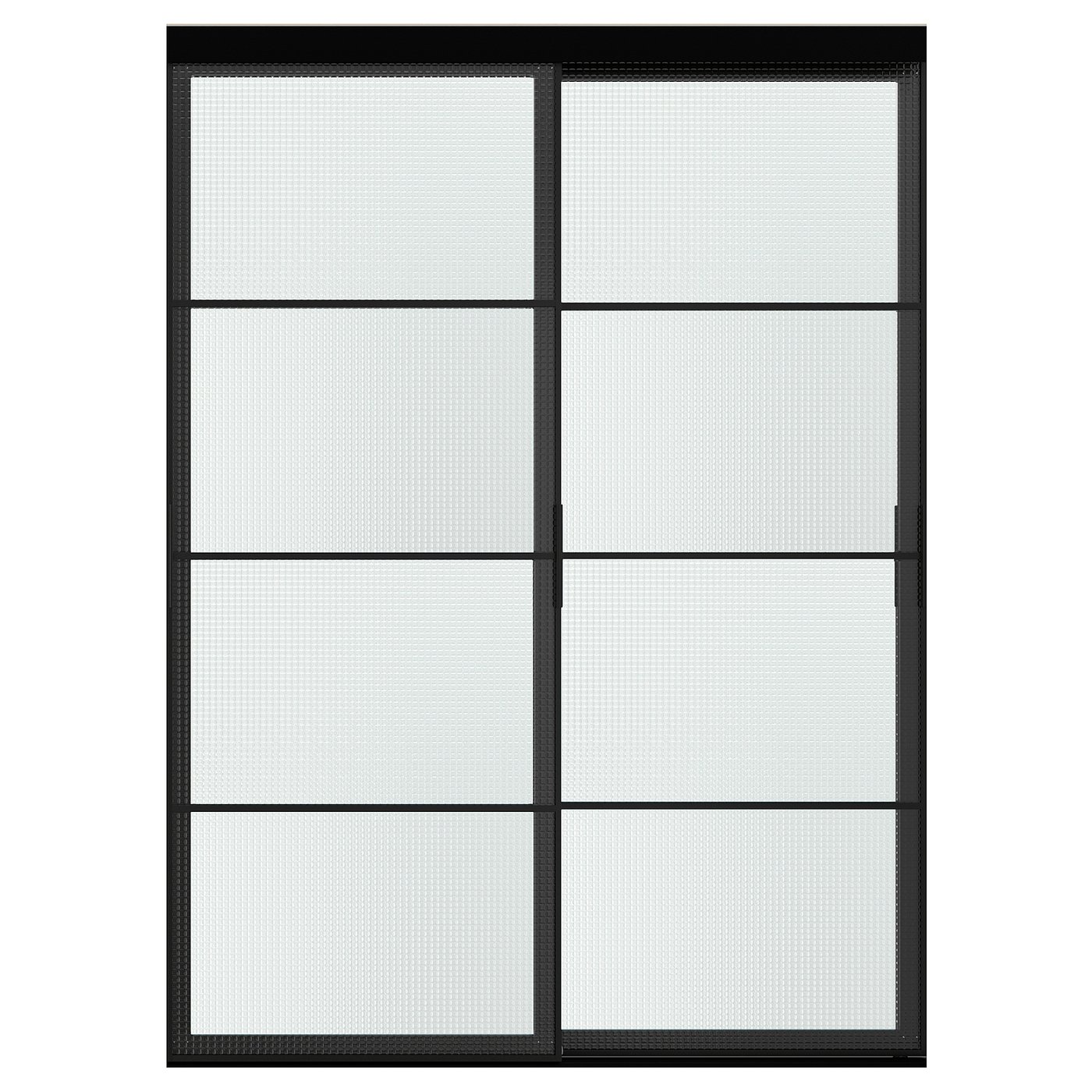 SKYTTA / LUNDBRÄSMA Sliding door combination 152x205 cm