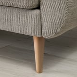 SMEDSTORP 2-seat sofa, Viarp/beige/brown birch