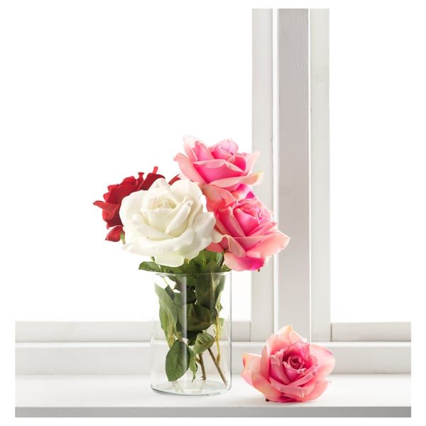 Smycka Artificial Flower Rose Pink Online Or In Store Ikea