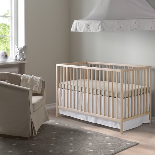 SNIGLAR cot, beech, 70x132 cm IKEA