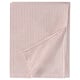 SOLFIBBLA Flat sheet, white red/stripe, King