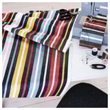 SPJUTSPORRE Pre-cut fabric, multicolour, 150x300 cm