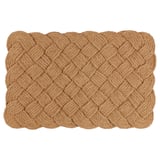 STAVREBY Door mat, handmade/natural, 60x90 cm