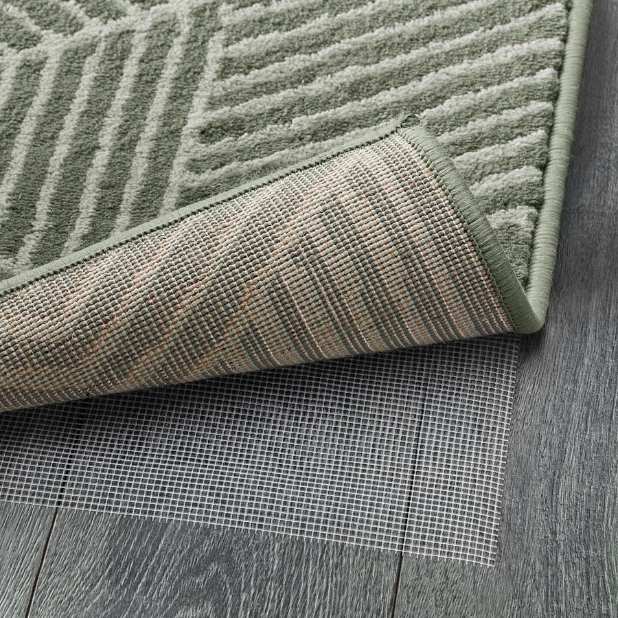STENLILLE Rug, low pile, green IKEA