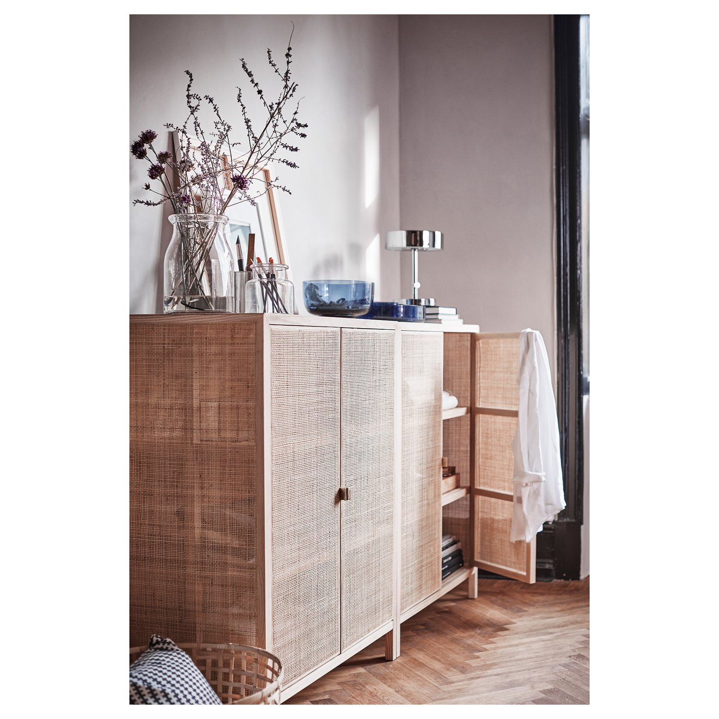 Stockholm 2017 Cabinet Rattan Ash Ikea