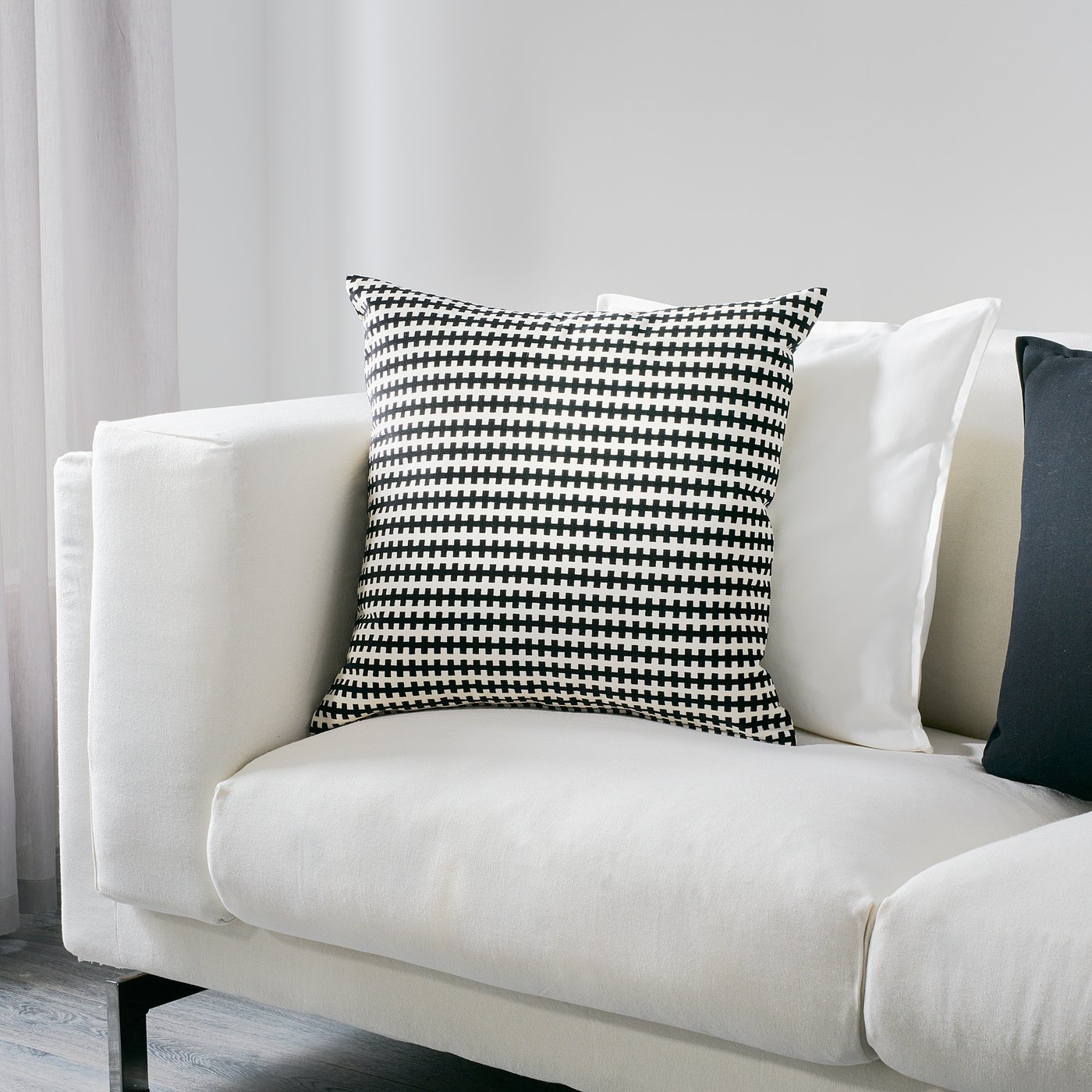 ikea white cushion