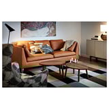 STOCKHOLM Nest of tables, set of 2, walnut veneer