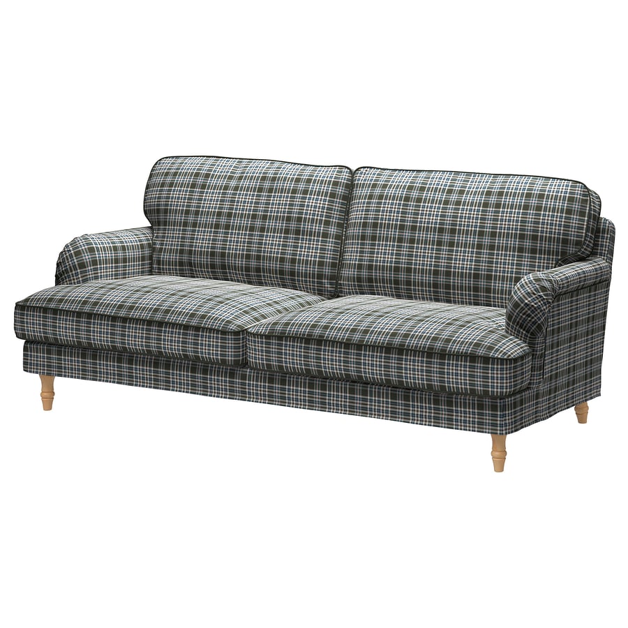 STOCKSUND Cover for 3seat sofa, Segersta multicolour IKEA