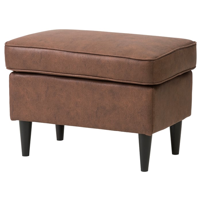 STRANDMON Footstool, Järstad brown IKEA