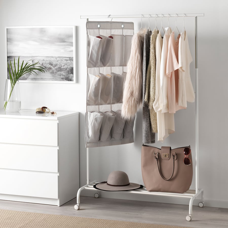 Hanging closet organizer & storage IKEA