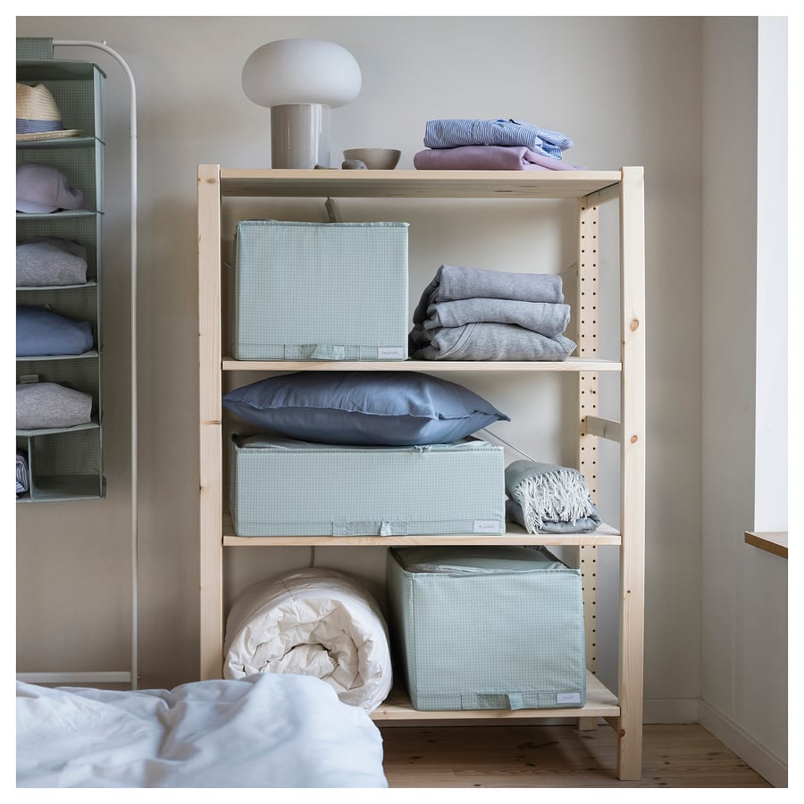 STUK Storage case, light greygreen, 34x51x28 cm IKEA