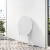 SUNDSÖ Table, outdoor, off-white straw, 65 cm