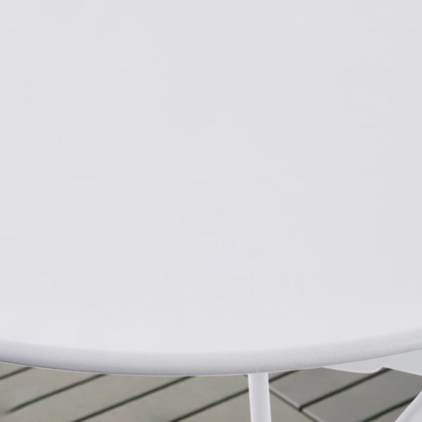 SUNDSÖ Table, outdoor, off-white straw, 65 cm
