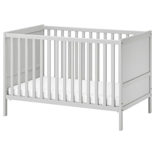 SUNDVIK cot, grey, 70x132 cm IKEA