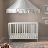 SUNDVIK Cot, white, 70x132 cm
