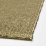 SVARTSENAP Place mat, light beige-green, 35x45 cm