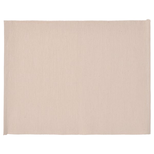 SVARTSENAP Place mat, natural, 35x45 cm