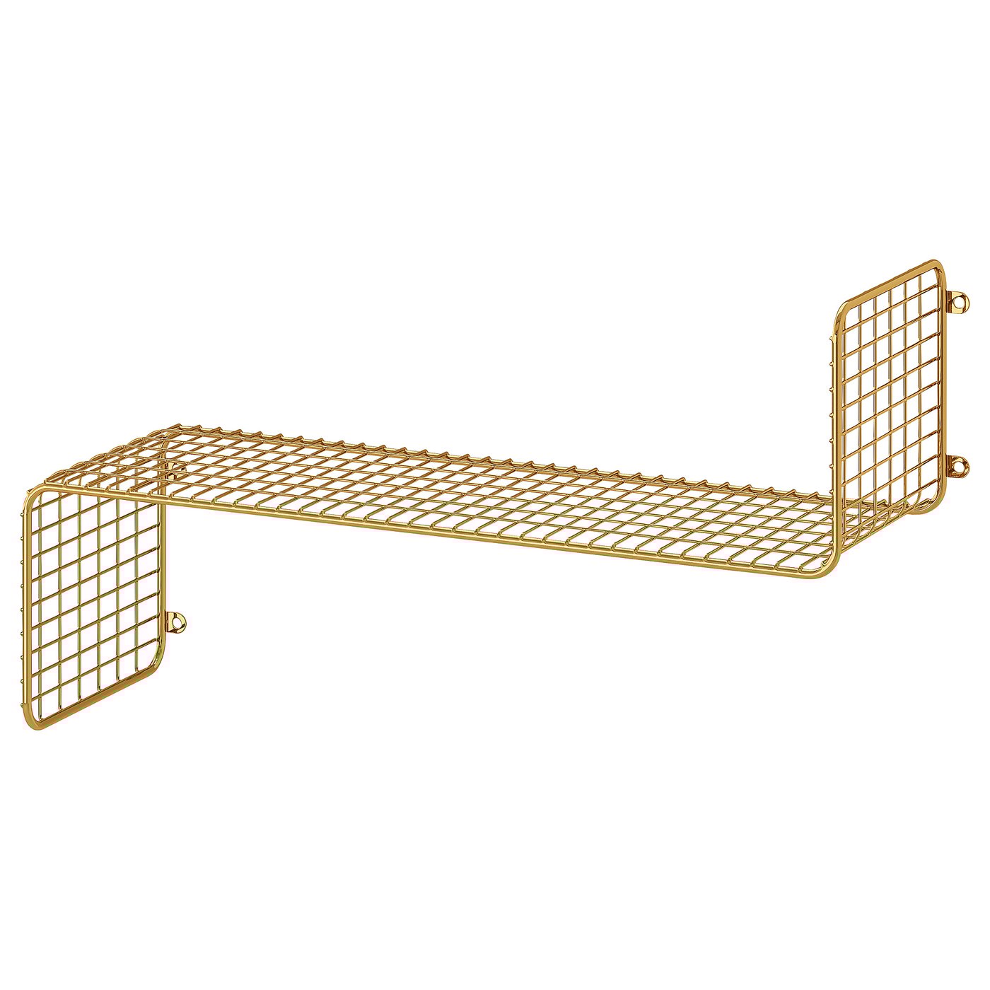 SVENSHULT wall shelf, goldcolour, 60x20 cm IKEA