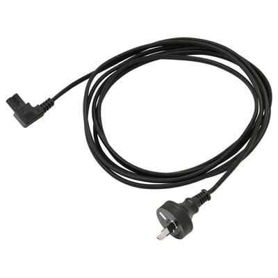 SYMFONISK Power supply cord, textile/black, 3.5 m