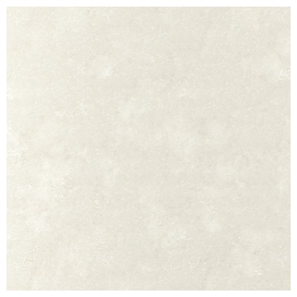 TÄRNHULT Custom made wall panel, light grey/white marble effect/glass composite, 1 m²x2.0 cm