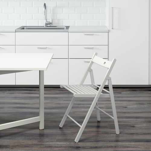 TERJE Folding chair, white IKEA