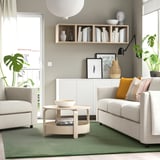 TIDTABELL Rug, flatwoven, green, 200x300 cm