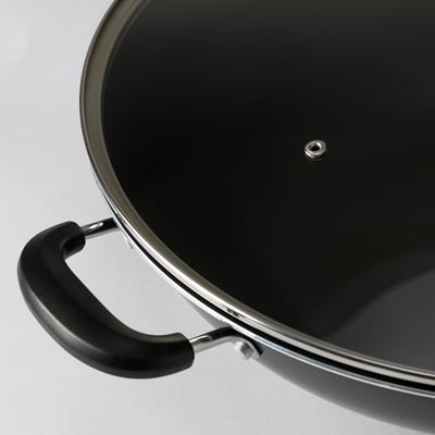 TOLERANT Wok with lid, non-stick coating, 40 cm