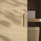 TONSTAD TV bench, oak veneer, 178x37x55 cm