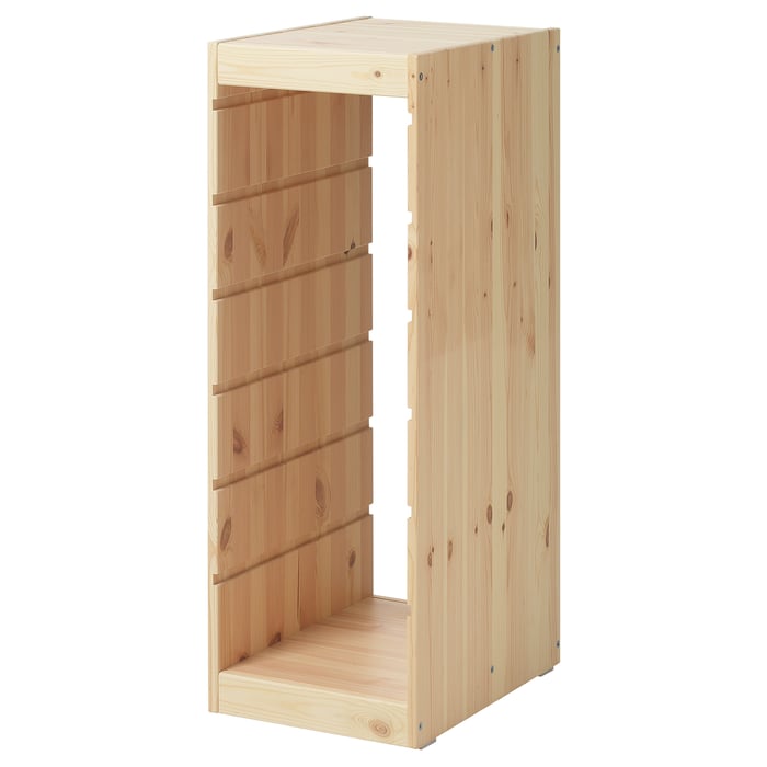 TROFAST Frame, pine light white stained pine IKEA