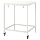 TROTTEN Table, white, 80x80 cm