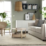 TVERSTED Rug, low pile, beige, 200x300 cm