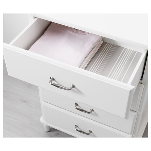TYSSEDAL Chest of 4 drawers, white, 67x102 cm IKEA