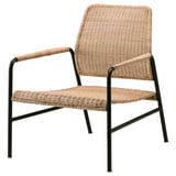 ULRIKSBERG Armchair, rattan/anthracite