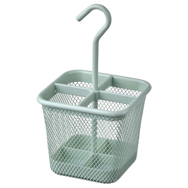 UPPDATERA cutlery caddy, pale green, 12x12 cm IKEA