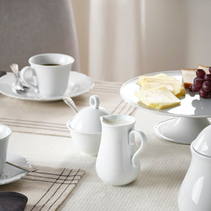 UPPLAGA milk/cream jug, white, 0.3 l IKEA