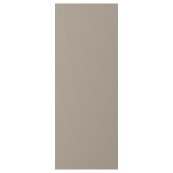 UPPLÖV Cover panel, matt dark beige, 39x103 cm