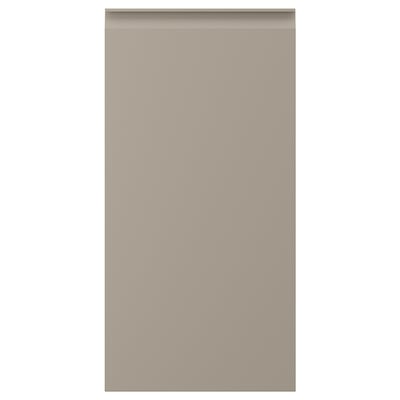 UPPLÖV Door, matt dark beige, 40x80 cm