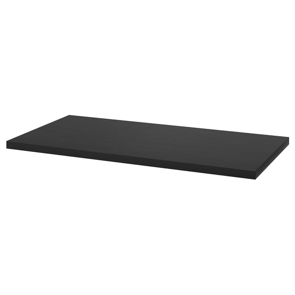 UTBY Table top, brownblack, 120x60 cm IKEA