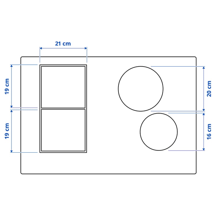 UTNÄMND induction hob, IKEA 500 black, 78 cm IKEA