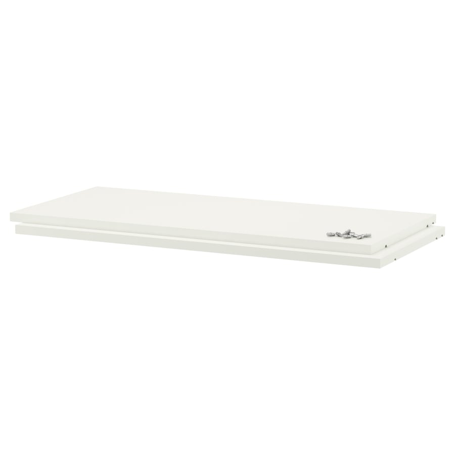 UTRUSTA shelf, white, 80x37 cm IKEA