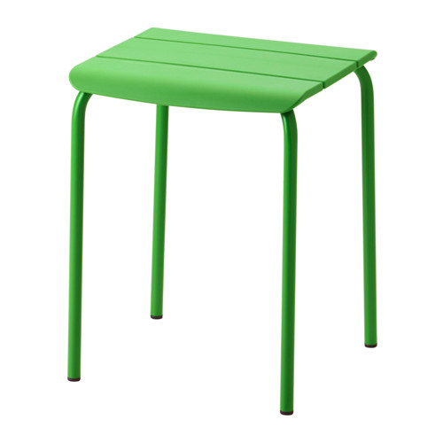 VÄDDÖ Stool, outdoor green IKEA