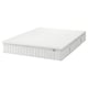 VALEVÅG Mattress and mattress pad, extra firm light blue/Nordberget white, Queen